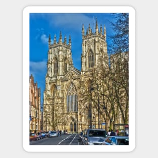 York Minster, England (HDR) Sticker